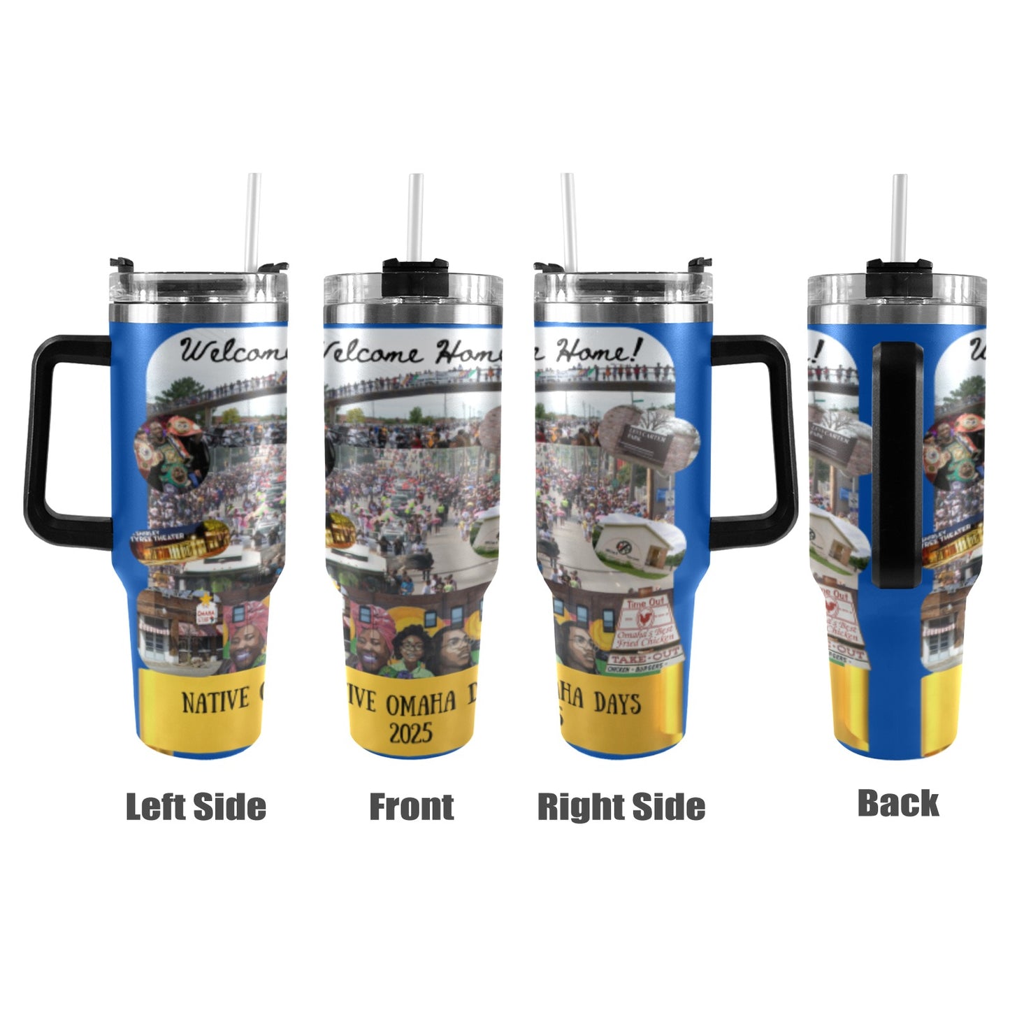 NOD 2025 large 40oz Tumbler with Black Handle