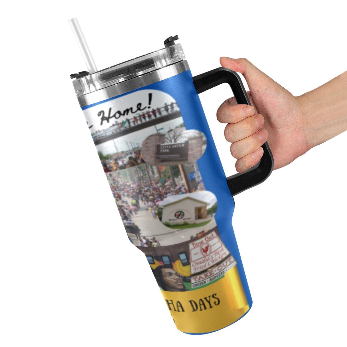 NOD 2025 large 40oz Tumbler with Black Handle