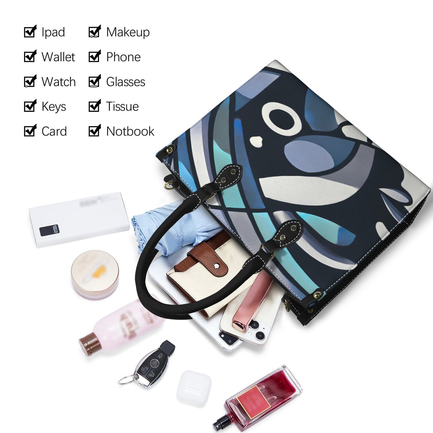 Akeela Handbag BLUE LG