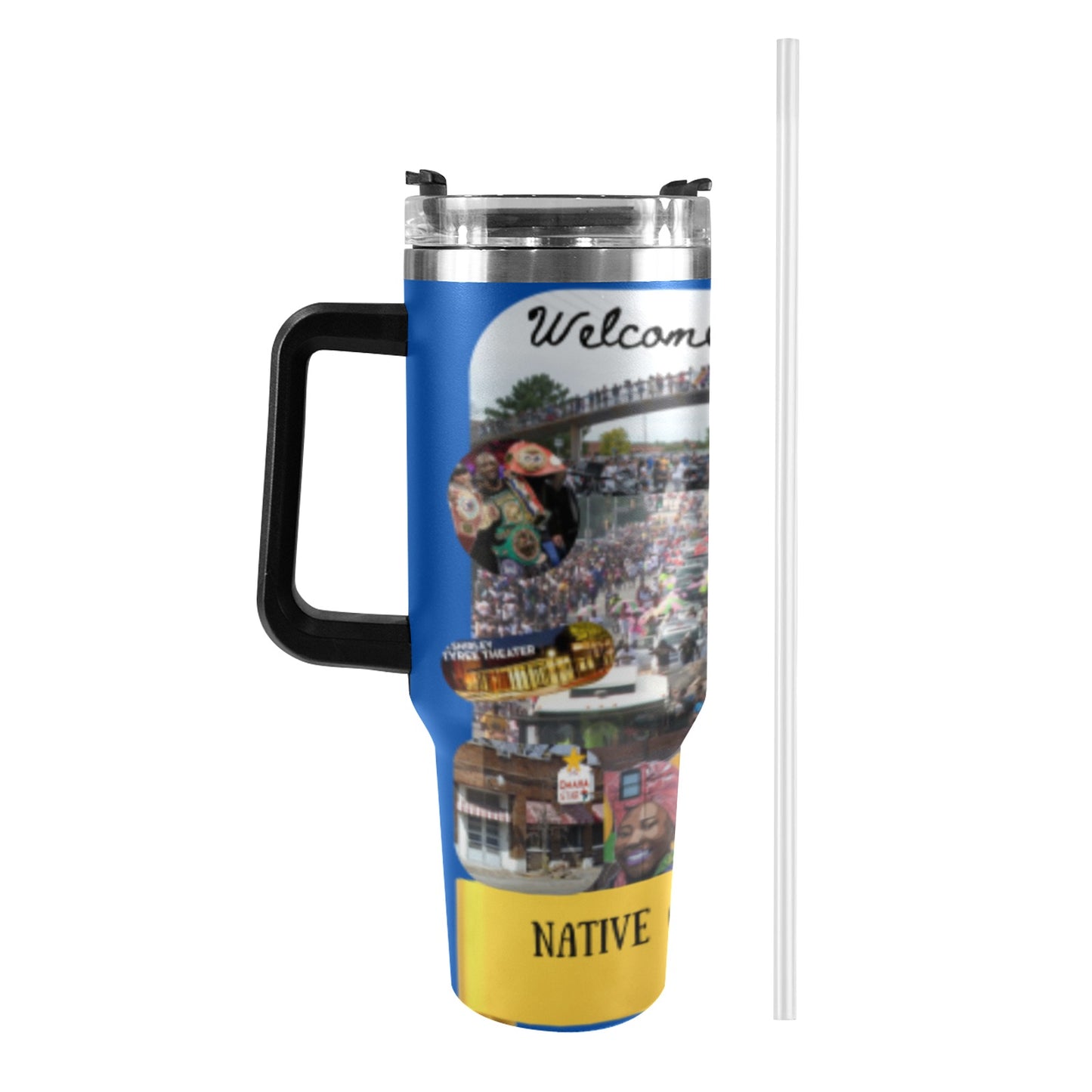 NOD 2025 large 40oz Tumbler with Black Handle
