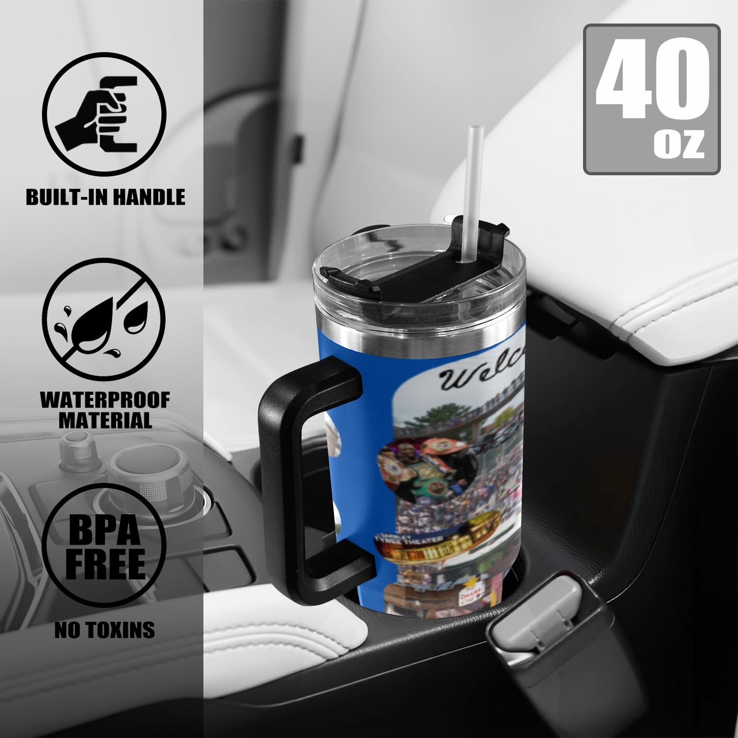 NOD 2025 large 40oz Tumbler with Black Handle