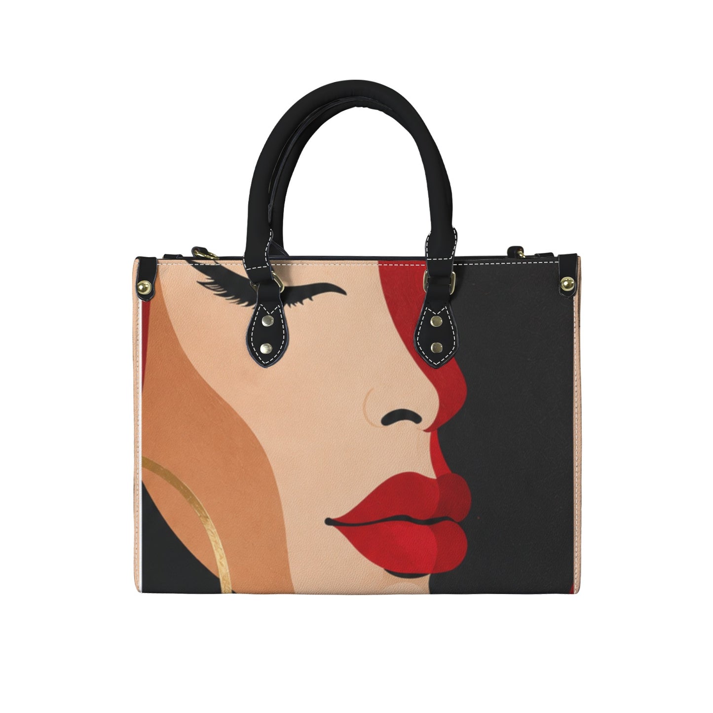 Face Card Handbag - Large