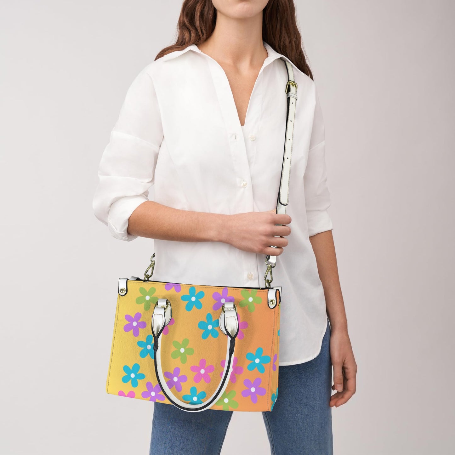 Colors in Bloom Handbag-Small