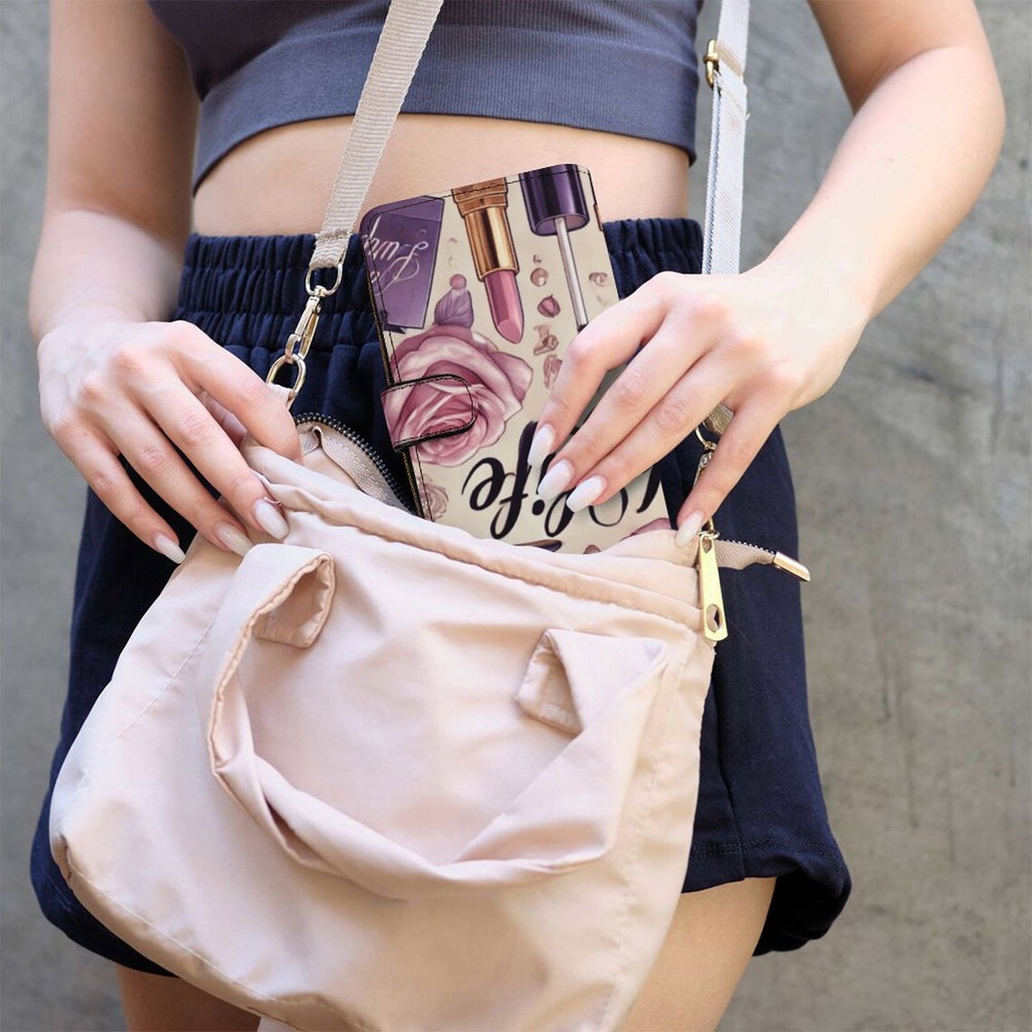 "The Fab Life" Leather Wallet