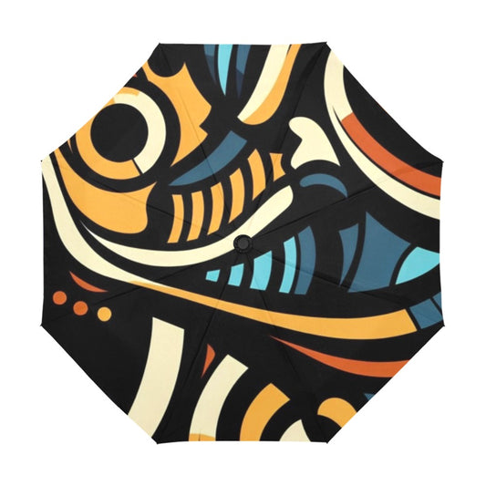 HORIZON WAVES Umbrella Anti-UV Auto-Foldable Umbrella