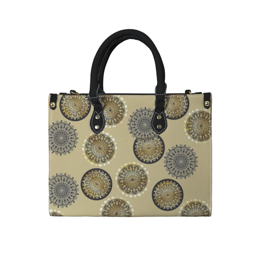 Golden Spiro Handbag