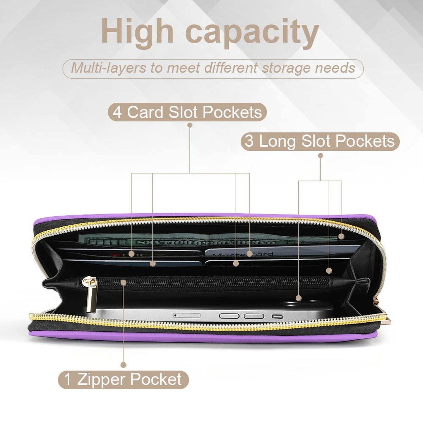 Gladiolus Glory Wallet